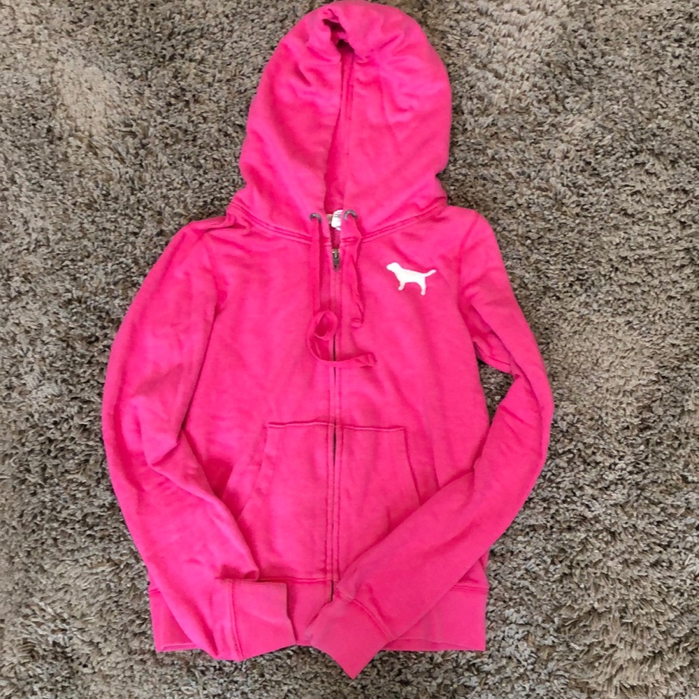 Victoria’s Secret/Pink zip-up hoodie